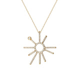 ¡Buenos Días! "Etérea" Pavé Diamond Necklace