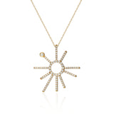 ¡Buenos Días! "Etérea" Pavé Diamond Necklace