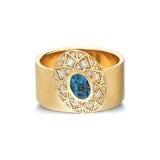 "Gema" Mosaic Cigar Band - Topaz