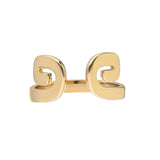 “Txirimiri” Closed Cuff Ring