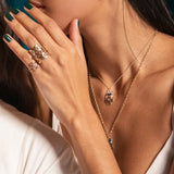 “Txirimiri” Closed Cuff Ring
