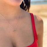 “Keko” Coquí Necklace with Emerald Eye
