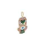 “Atabex” Enamel Pendant - Jaipur