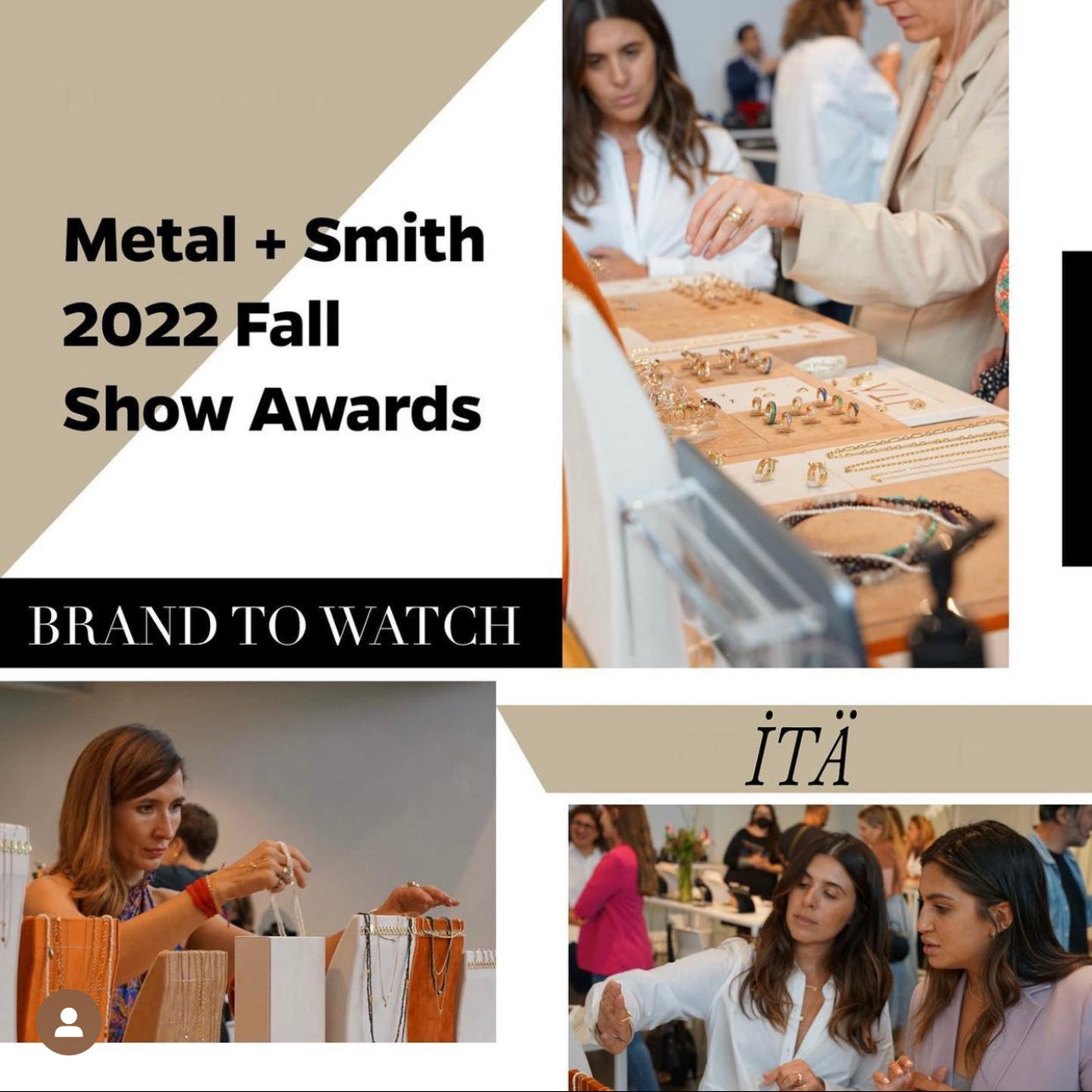 ITÄ is named "Brand to Watch" at Metal & Smith Fall Trade Event in NYC
