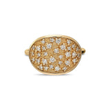 "Abrazo" Diamond Signet Ring