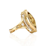 "Bahía" Cóctel Ring - Lemon Topaz