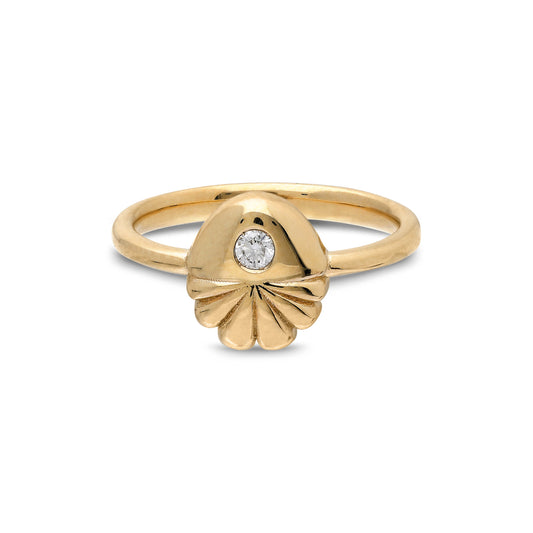 "Bahía" Mini Shell Ring
