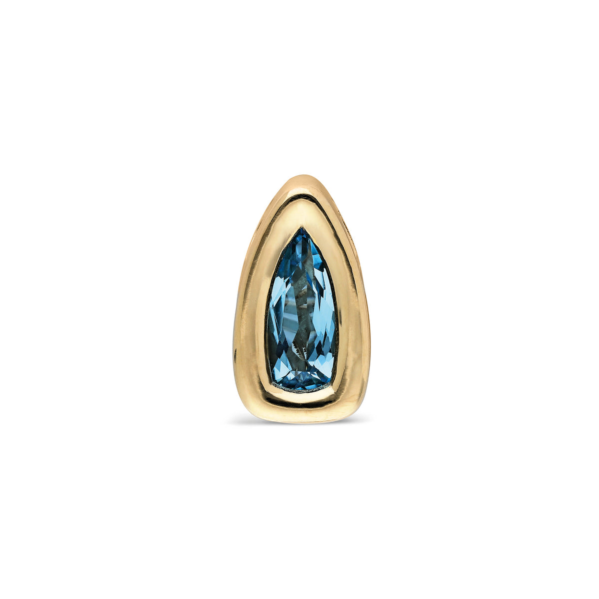 "Bana" Bead Pendant - Blue Topaz