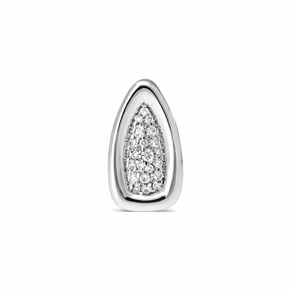 "Bana" Pavé Diamond Bead Pendant