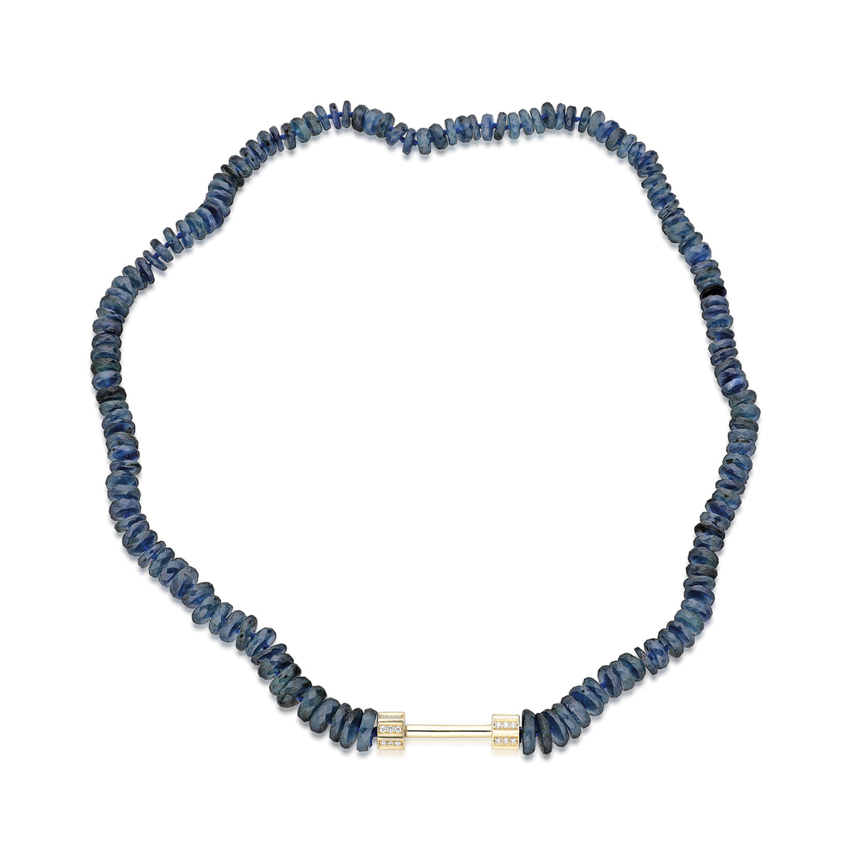 "Bosfor" Natural Sapphire Strand