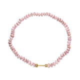 "Bosfor" Rondelle Bead Strand - Kunzite