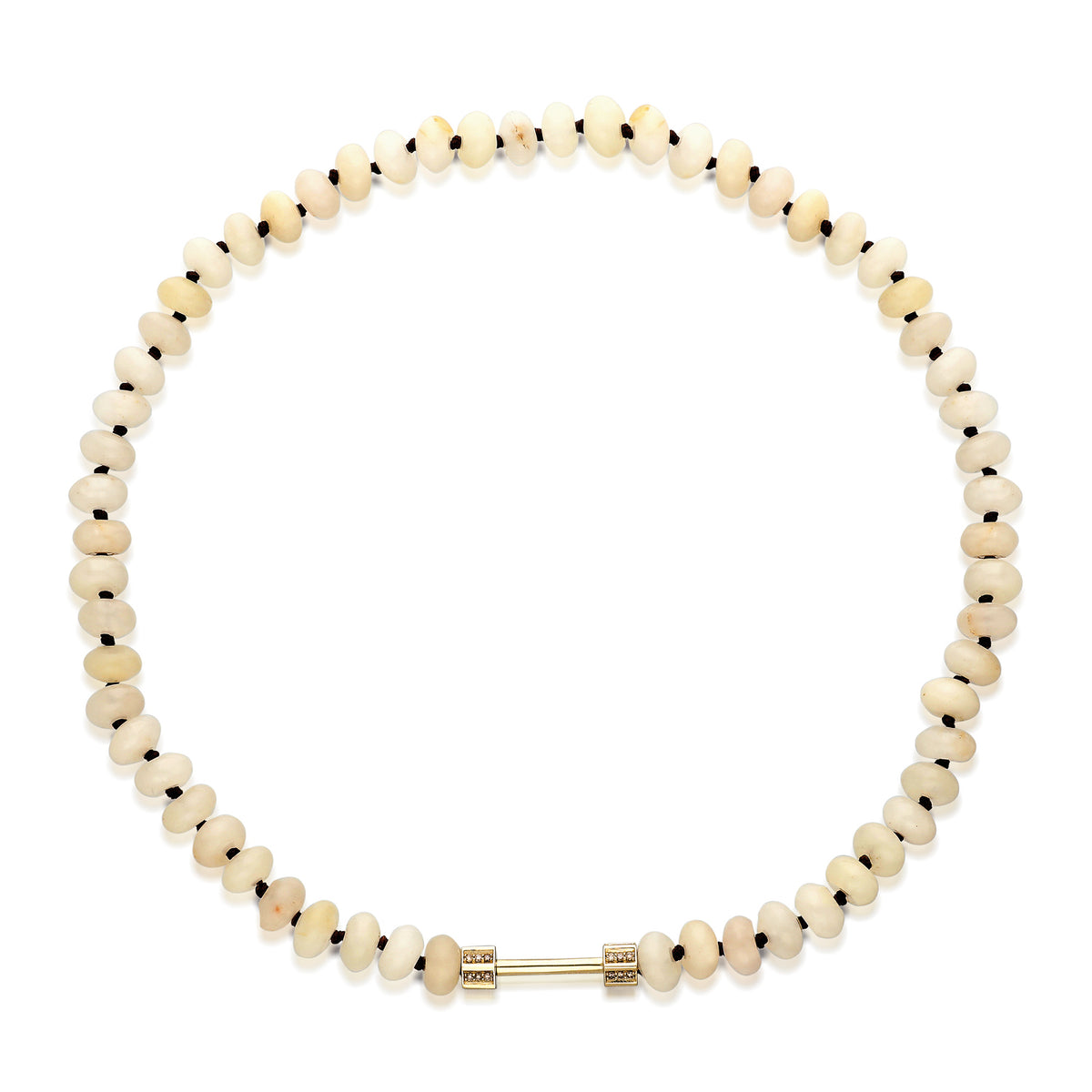 "Bosfor" Rondelle Bead Strand - Opal