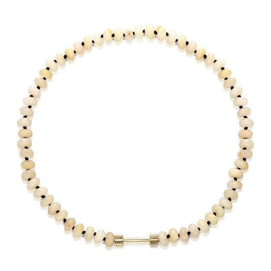 "Bosfor" Rondelle Bead Strand - Opal
