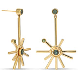 ¡Buenos Días! Long Earring - Tourmalines