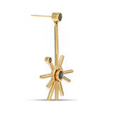 ¡Buenos Días! Long Earring - Tourmalines