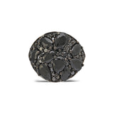 Coa "Blackout" Ring - Black Diamond, Spinel and Black Onyx Ring