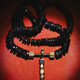 "Sempiterno" Dangler Pendant - Sapphire and Emerald