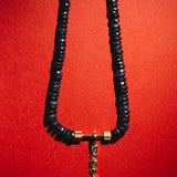 "Sempiterno" Dangler Pendant - Sapphire and Emerald
