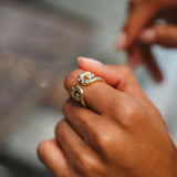 Txirimiri “Danza” Diamond Ring