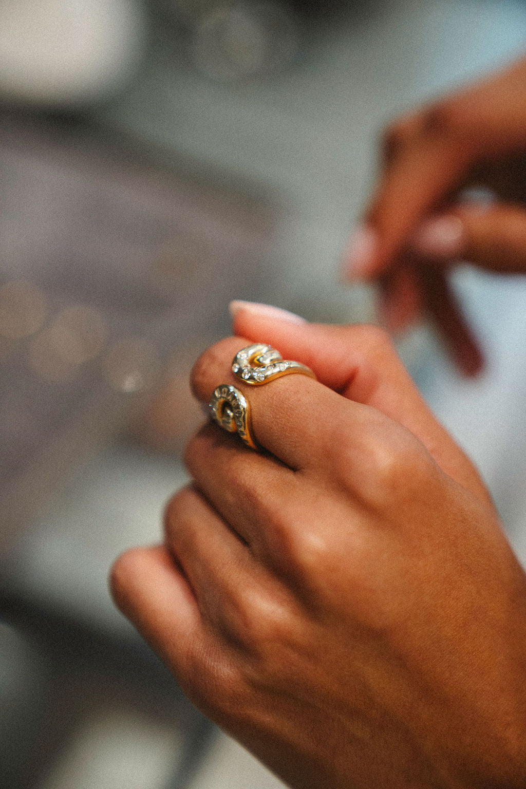 Txirimiri “Danza” Diamond Ring