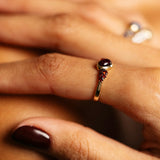 “Bodrum” Garnet and Rhodolite Ring