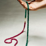 "Bosfor" Natural Ruby Strand