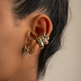 "Sempiterno" Oval Ear Cuff