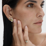 "Toa" Peridot Single Earring