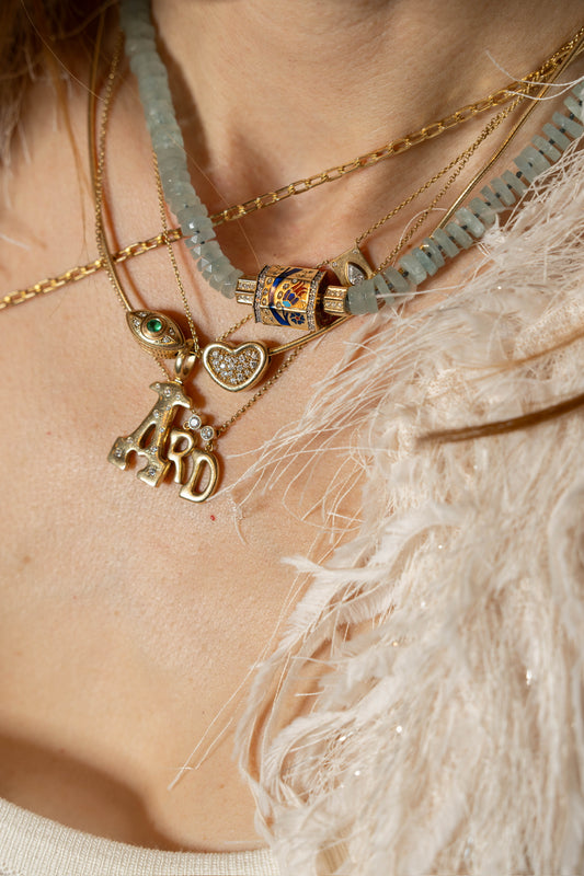 "Yarí" İznik Nugget Charm Pendant