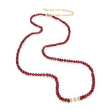 Micro "Bosfor" Natural Ruby Strand