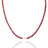 Micro "Bosfor" Natural Ruby Strand