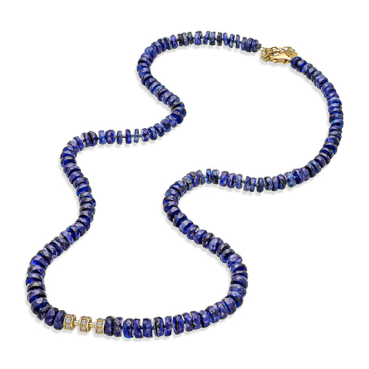 Mini "Bosfor" Natural Sapphire Strand