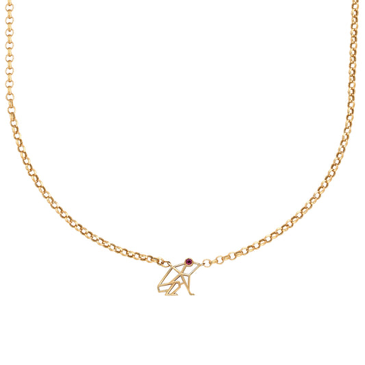 Mini Double-sided “Keko” Necklace