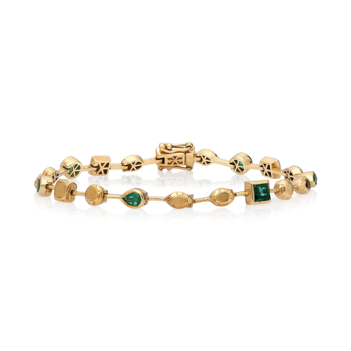 "Sempiterno" Emerald Tennis Bracelet