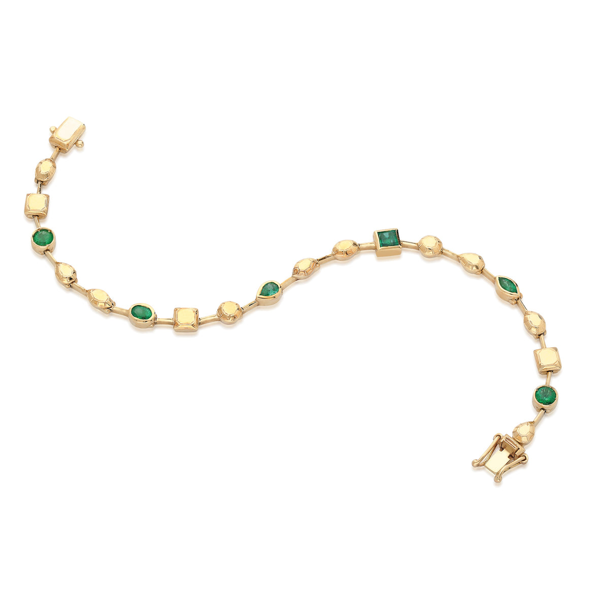 "Sempiterno" Emerald Tennis Bracelet