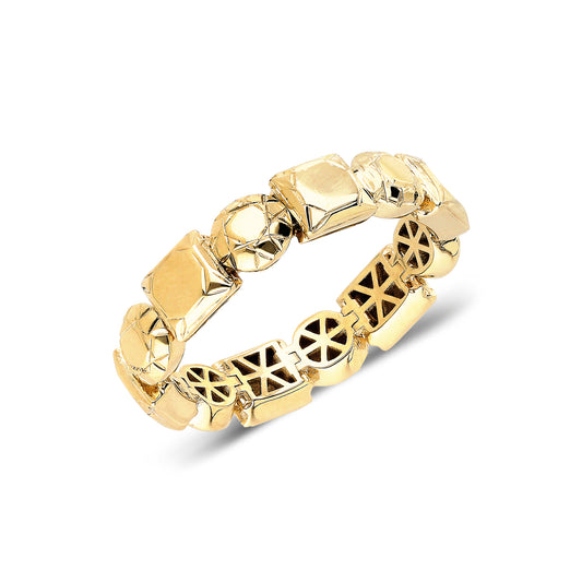 "Sempiterno" Mixed-Cut Ring Band