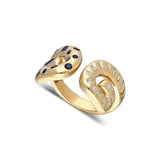 Txirimiri “Danza” Ring - Sapphires and Diamonds