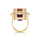 "Yarí" Whirl Ring - Byzantine