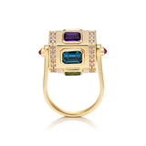 "Yarí" Whirl Ring - Byzantine