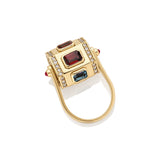 "Yarí" Whirl Ring - Byzantine