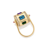 "Yarí" Whirl Ring - Byzantine
