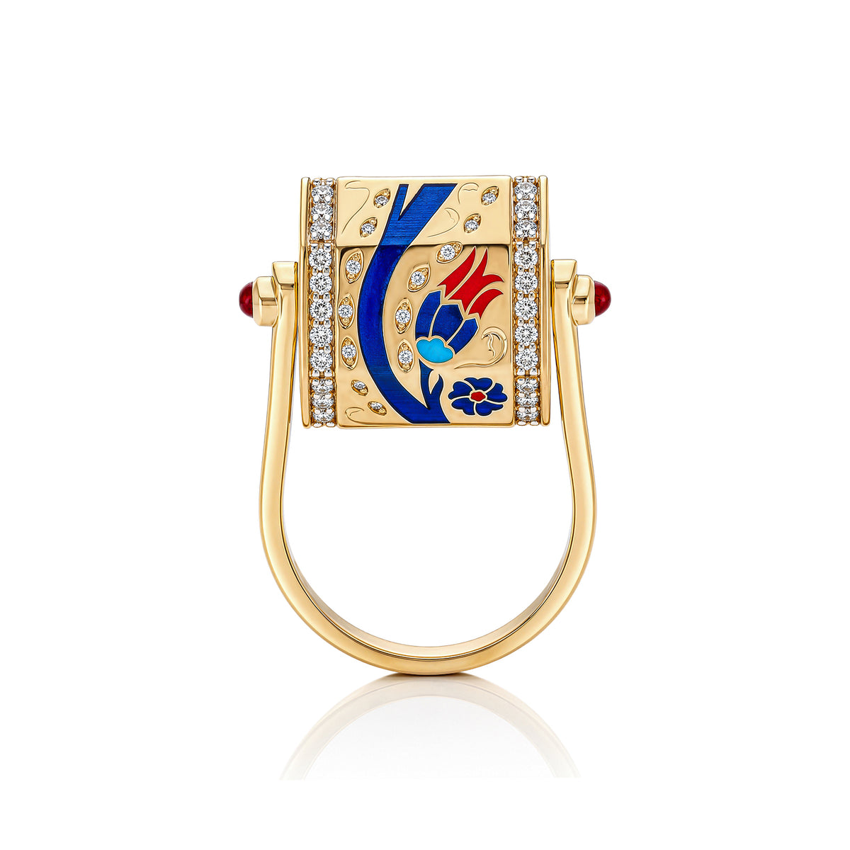 "Yarí" İznik Whirl Ring
