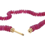 "Bosfor" Natural Ruby Strand