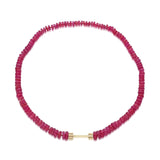 "Bosfor" Natural Ruby Strand