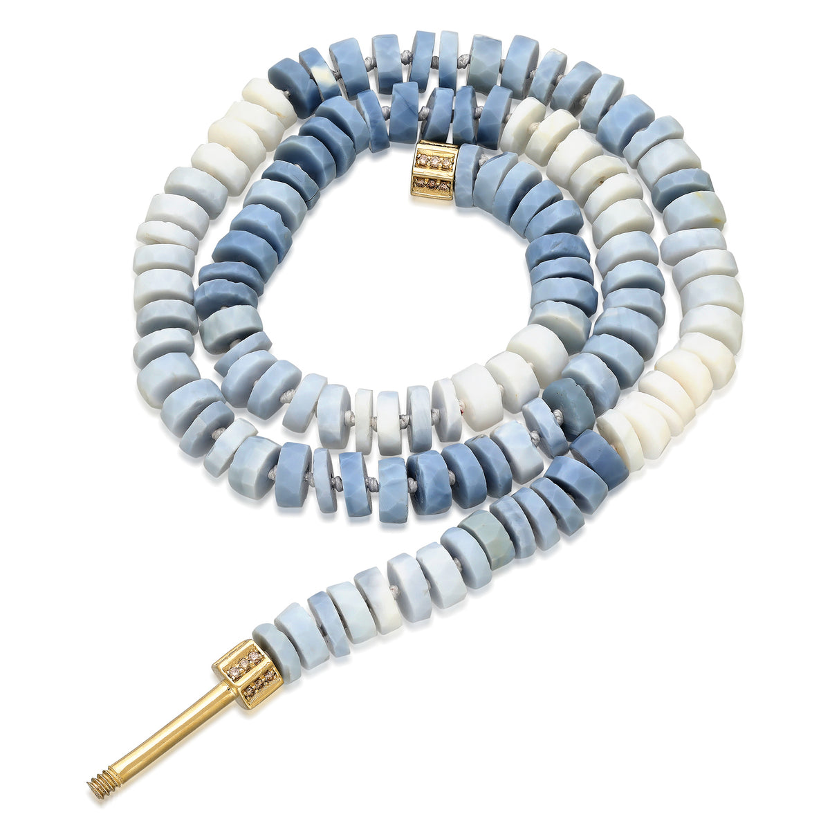 "Bosfor" Blue Opal Strand