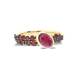 “Bodrum” Garnet and Rhodolite Ring