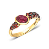 “Bodrum” Garnet and Rhodolite Ring