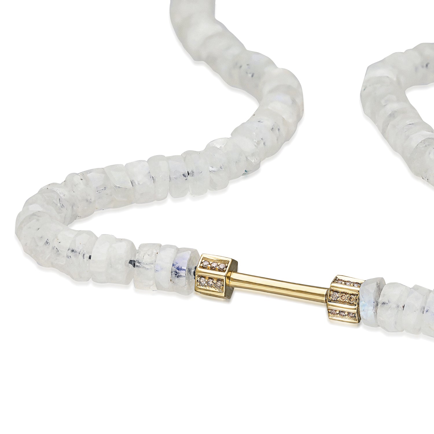 "Bosfor" Natural Moonstone Strand
