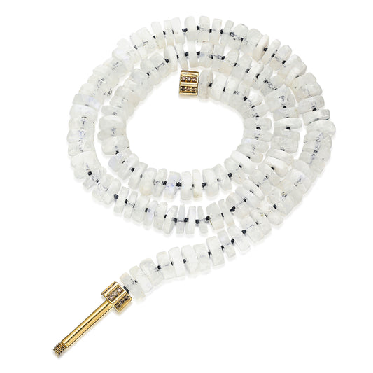 "Bosfor" Natural Moonstone Strand