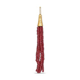 "Aguaviva" Tassel Pendant - Rubies and White Diamonds